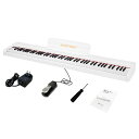 KIMFBAY 電子ピアノ 88鍵盤 木製 電子 ピアノ 88鍵 キーボード ピアノ 88鍵盤 ポータブルピアノ DIGITAL PIANO 初心者 子供 MIDI対応 ミニ 持ち運び ペダル付き(2)