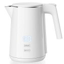 SSYFEI電気ケトル1.0L【1000W急速沸騰・7段階温度調節】デジタル温度表示4時間保温電気ポット触れても熱くない二重構造メモリー機能火傷防止小型お手入れ...
