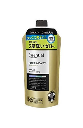 花王 エッセンシャル フリー&イージー シャンプー つめかえ用 300ML × 3個セット