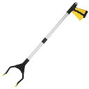AASKR マジックハンド マジックリーチャー 長さは82CM 万能 ロング ハンド 本格 マジックハンド お助けハンド らくらくハンド ゴミ拾い ゴミクリップ アルミを採用 軽くて使い易い 妊婦,高齢者と子供の両方に適しています(4)