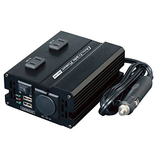 ebN ԍڗp DCDCRo[^[ fRfR É^Cv 3WAY(USB&RZg&ANZT[\Pbg) DC24V RZg2150W USB24A DC12V160W MELTEC HDC-150