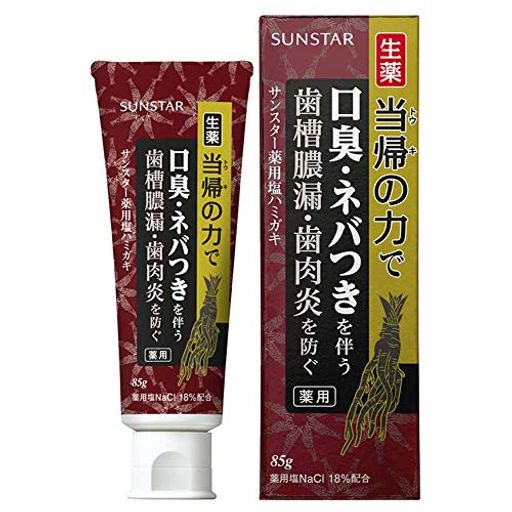 【まとめ買い】サンスター ペースト 薬用塩ハミガキ 85G (医薬部外品)×4個