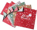 BETHANY HOME クリスマス折り紙 300枚入り 14.7CM 正方形 手芸紙 DIY用紙 両面折り紙 5色 初心者に 千羽鶴 装飾 クラフト おりがみ...