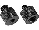 カメラネジ変換アダプター変換アダプター3/8”オスから1/4”メスへ変換+1/4”オスから3/8”メス変換ネジアダプターDeear連結ネジ固定ネジアダプター撮影...