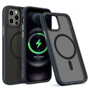 【CYRILL】 BY SPIGEN | シリル 半透明 MAGSAFE IPHONE 12 / IPHONE 12 PRO 用 ケース 磁石 超 米軍MIL規格取得 マット感 SGS認証 黄ばみなし レンズ保護 6.1インチ アイフォン12 プロ