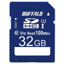 バッファローSDカード32GB100MB/sUHS-1スピードクラス1...(2)