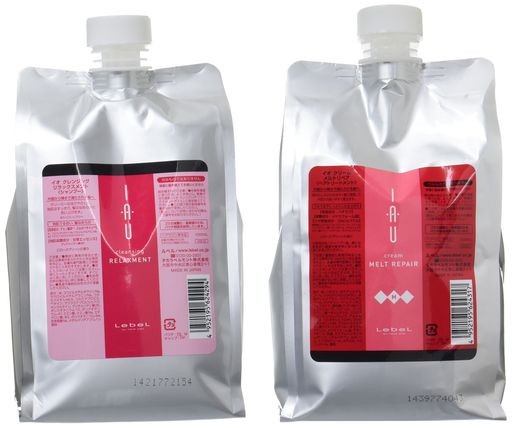 ルベルイオクレンジングリラックスメント1000mL&クリームメルトリペア1000mL詰替えセット