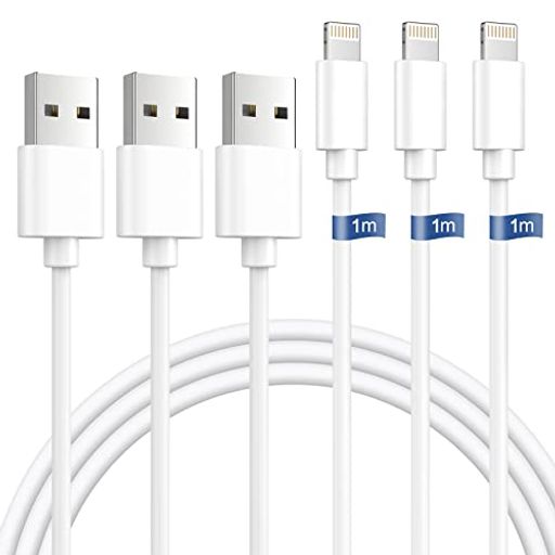 IPHONE 充電ケーブル 1M 3本セット ライトニングケーブル 純正 PAD 充電コード LIGHTNINGケーブル じゅうでんケーブル あいふぉんじゅうでんき あいぱっと 人気ランキング アイホン充電ケーブル 断線防止 超高耐久 IPHONE
