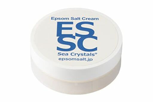 SEA CRYSTALS(シークリスタルス) シークリスタルエプソムソルトクリーム エプソムソルトが保湿クリームになりました。30G ボディクリーム ホワイト