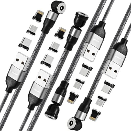 ޥͥå ť֥ USB [4 1MX2 2MX2] 3IN1 IPHONE TYPE-C LED USBC MICRO ޥ...