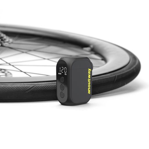 anoutway気圧表示自転車空気入れ携帯電動ポンプ携帯ポンプ小型電動空気入れ全バルブ対応(米式仏式英-式)AT1PRO