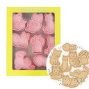【8個セット】クッキー型 クッキー型抜き DIY焼き型 誕生日 プレゼント お弁当グッズ お祝い 誕生日 クッキーかた型 製菓用品 手作り人气 贈り物 パウンド...