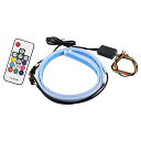 CatlandシーケンシャルウインカーLED流れるウインカーRGBledテープバルブLEDテープライト流れるledテープ虹色アンバーシーケンシャルウインカーディライトリモコン付き超薄型60CMカット可能…