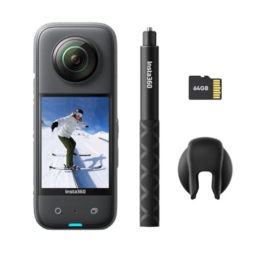 INSTA360 X3 -ץߥॻå|360٥ 󥫥 1/248MP󥵡 IPX8ɿ 5.7K360...
