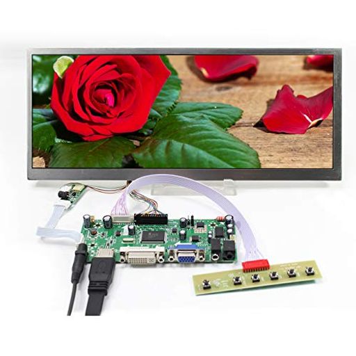 VSDISPLAY12.3インチ液晶パネル高輝解像度1920x720LVDS50pinLCDコントローラ基板キット(HDVGADVI基板+12.3”1920x720液晶) VSDISPLAY12.3インチ液晶パネル高輝解像度1920x720LVDS50pinLCDコントローラ基板キット(HDVGADVI基板+12.3”1920x720液晶)