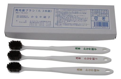 商品サイズ (幅×奥行×高さ) :全長約165MM、ブラシ部の大きさ約15×22MM 原産国:日本 内容量:3本