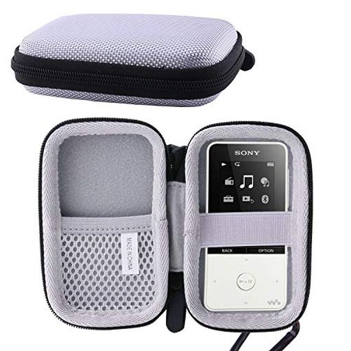 ソニーSONYウォークマンNW-S315/NW-S313/NW-S13保護対応収納ケース-waiyuJP(グレー)
