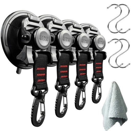 roseddy吸盤フック強力カーサイドタープ吸盤キャンプタープ吸盤直径9cm耐荷重30kg吸盤フック超強力タープ用吸盤フック車タープ連結カーサイドオーニング車連結用きゅうばんふっくカーサ…