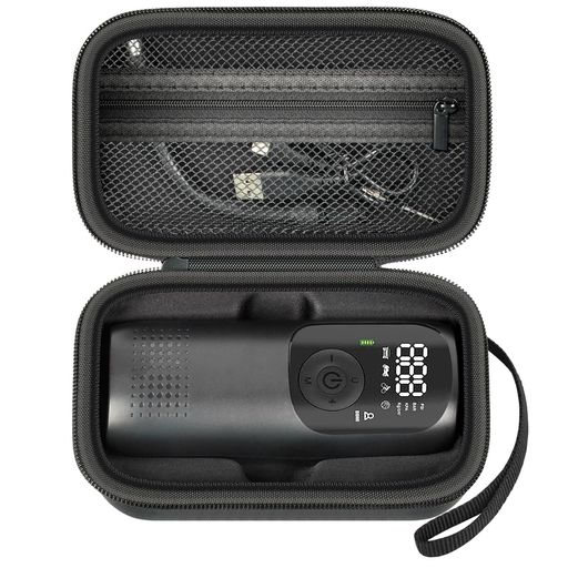 収納ケース互換品Kaedear(カエディア)バイク空気入れ電動エアーポンプ用インナーサポート付き専用パッケージバイク用エアポンプの保護バッグ(ケースのみ)