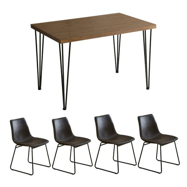 チェア＆テーブル5点セットテーブル...