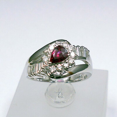 Pt900 ルビーリング