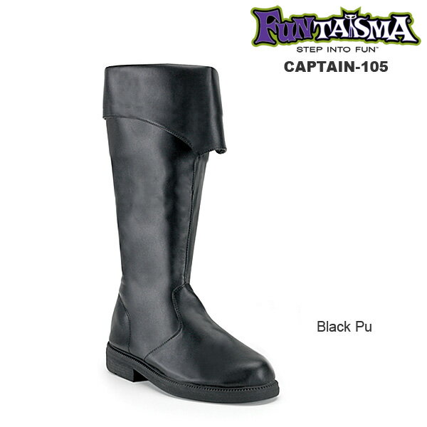 乐天商城 - 選べる靴用品プレゼント付 FUNTASMA　Men'sローヒールブーツ　CAPTAIN-105◆取り寄せ