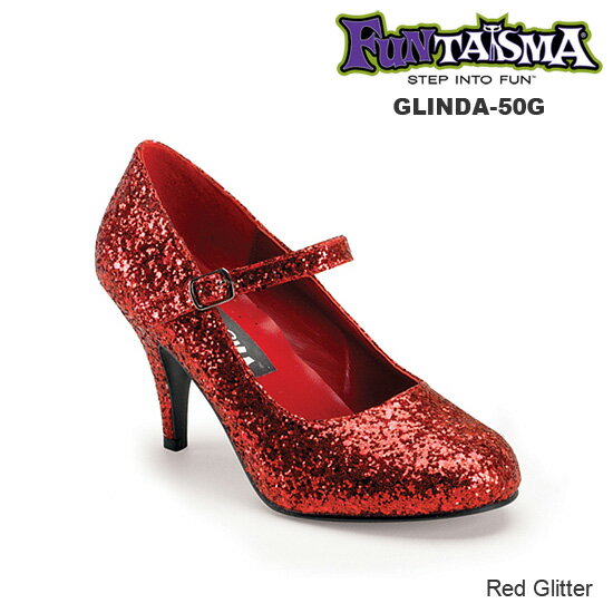 選べる靴用品プレゼント付 FUNTASMA　きらきらハイヒールパンプス　GLINDA-50G　◆取り寄せ