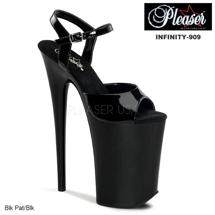 ٤뷤ʥץ쥼 Pleaser(ץ꡼) 923cm˥ҡ Ķ쥵 INFINITY-909 ʥ...