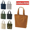 United Athle ユナイテッドアスレ ヘヴィー キャンバス トートバッグ 大きめ 150801 1508-01 収納 インナーポケット 内ポケット レディース ブランド おしゃれ ユニセックス 学生 通勤 通学 手提げ 可愛い かわいい 肩掛け エコバッグ 帆布 ブラック 黒 旅行 10l 10リットル