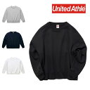 United Athle ユナイテッドアスレ トレーナー 10.0オンス T/C ビッグシルエット クルーネック スウェット 裏起毛 562701 5627-01 メンズ M L XL ブラック 黒 ホワイト 白 アッシュ ネイビー スエット 10oz 10オンス 厚手 ヘビーウェイト ヘビーオンス ビックシルエット 裏毛