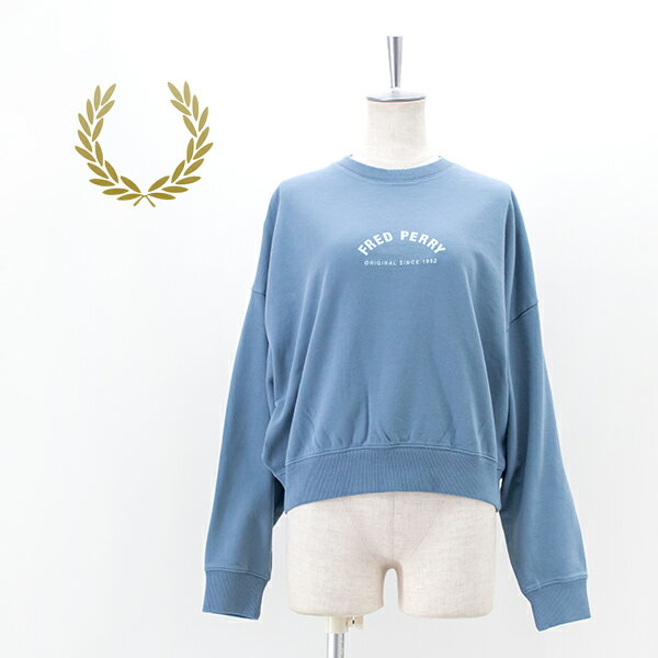 FRED PERRY フレッドペリー レディース ARCH BRANDED SWEATSHIRT［G2149］【2021FW】(24s-3)