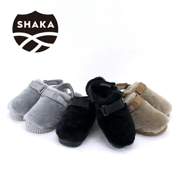 SHAKA シャカ レディース SNUG CLOG MOUTON スナッグ クロッグ ムートン［433207］【2021FW】(24s-4)