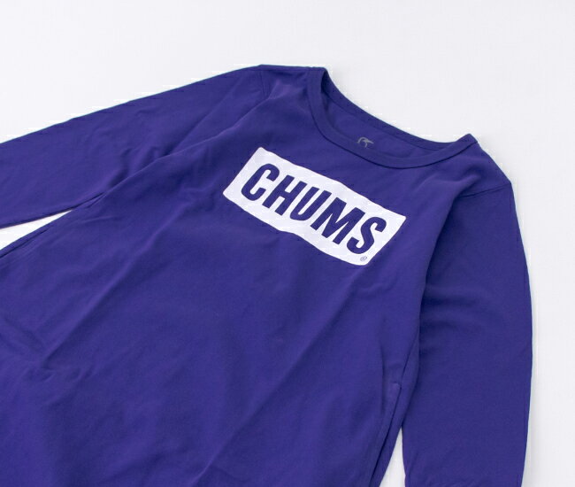 CHUMS チャムス キッズ Kid's CHUMS Logo L/S T-Dress［CH21-1253］【2022FW】
