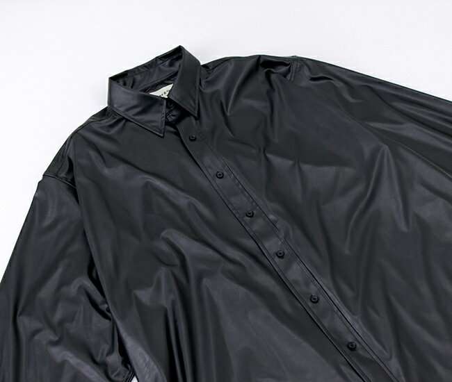 THE SHINZONE シンゾーン レディース シンセティックレザーシャツ［22MMSBL18］【2022SS】