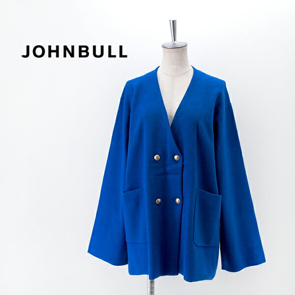 Rakuten - Johnbull ジョンブル レディース ミラノリブノーカラー ダブルジャケット［AL076］【2022FW】