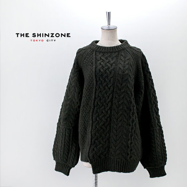 【SALE 30%OFF】THE SHINZONE シンゾーン レディース リンク ケーブルニット［22AMSNI09］【2022FW】【返品交換不可】