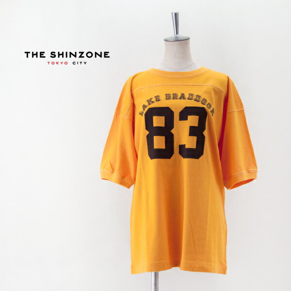 THE SHINZONE シンゾーン レディース フットボールTシャツ［23AMSCU07］【2023FW】(24s-4)