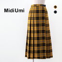 【SALE 40 OFF】Midi Umi ミディウミ レディース ラッププリーツスカート［3-769303］【2023FW】【返品交換不可】