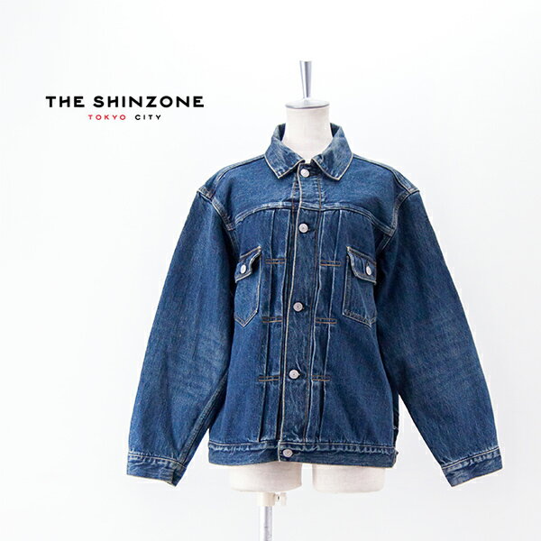 THE SHINZONE シンゾーン レディース タイプ50'S デニムジャケット(BLUE)［23AMSJK06］【2023FW】