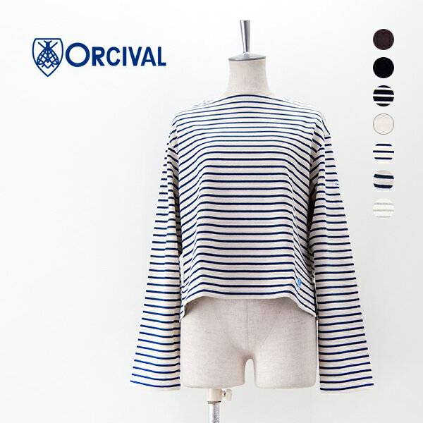 Rakuten - ORCIVAL オーシバル レディース ボートネック クロップドプルオーバー［B266］【2024FW】
