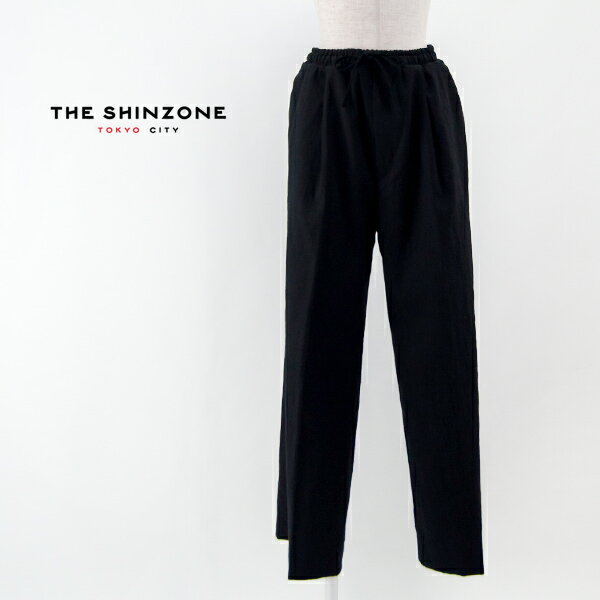 Rakuten - 【SALE 20%OFF】THE SHINZONE シンゾーン レディース コットンリネン タックワイドパンツ［24MMSPA05］【2024SS】【返品交換不可】
