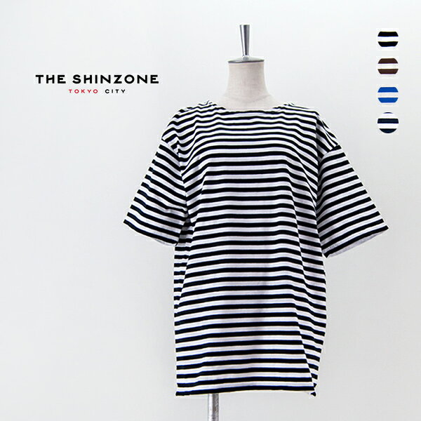 Rakuten - 【SALE 20%OFF】THE SHINZONE シンゾーン レディース ハーフ マリンボーダー［24MMSCU02］【2024SS】