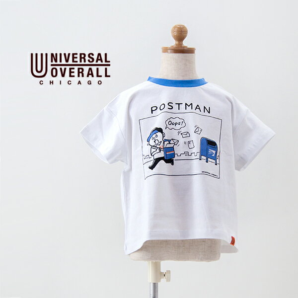Rakuten - UNIVERSAL OVERALL ユニバーサルオーバーオール キッズ ポストマン WINDY JR Tシャツ［UO24SS-10］【2024SS】