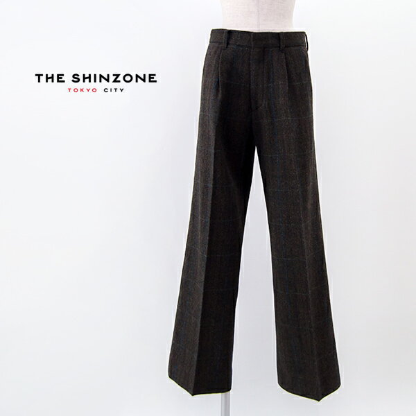 Rakuten - THE SHINZONE シンゾーン レディース ウール セミフレアーパンツ［25AMSPA09］【2025FW】