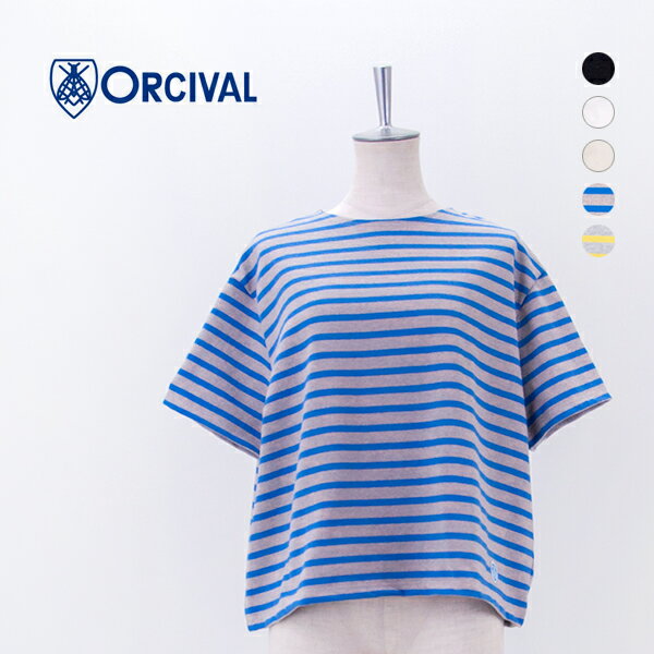 Rakuten - ORCIVAL オーシバル レディース クルーネック ショートスリーブプルオーバー［B258］【BASIC】