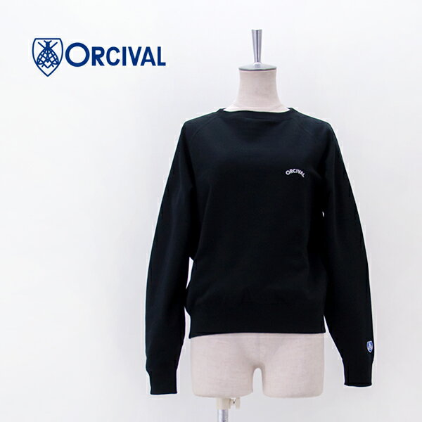 ORCIVAL オーシバル レディース コットン裏毛 スウェットプルオーバー［OR-C0429MAZ］【BASIC】（楽天・ユナイテッドオーク）
