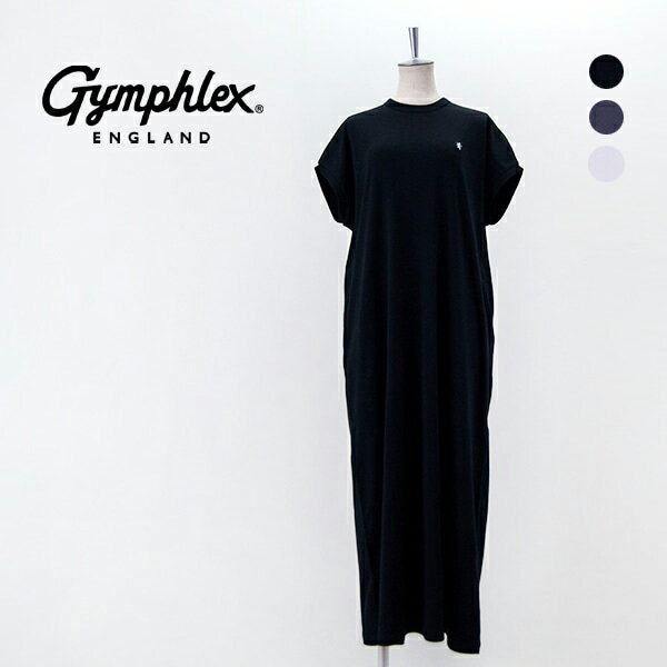 Rakuten - Gymphlex ジムフレックス レディース クルーネック スリーブレスワンピース［GY-C0325FLK］【BASIC】