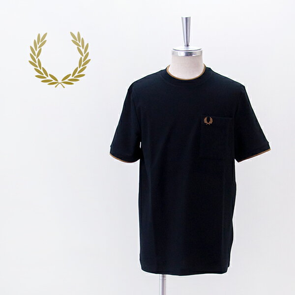 Rakuten - FRED PERRY フレッドペリー メンズ ポケットディテール ピケTシャツ［M2395］【2026SS】