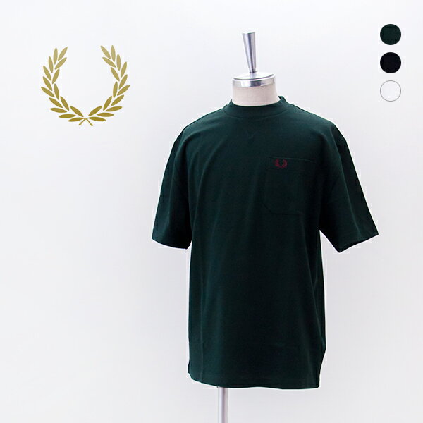 Rakuten - FRED PERRY フレッドペリー メンズ ポケットディテール Tシャツ［M2408］【2026SS】