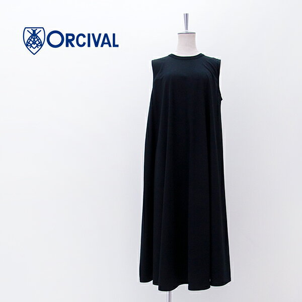 ORCIVAL オーシバル レディース スリーブレス Aラインワンピース［OR-C0534OEJ］【2026SS】 u-oak-10038292 ユナイテッドオーク パッケージ画像